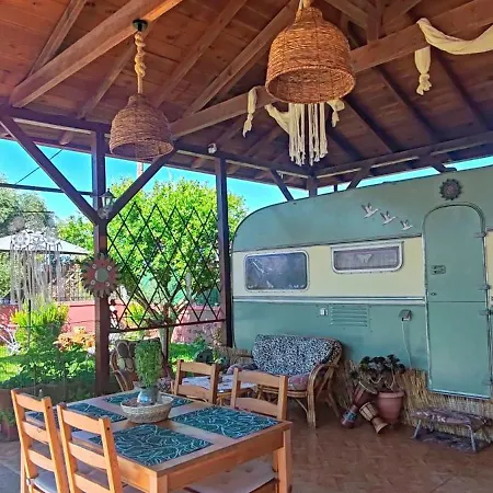 Hébergement de vacances Nemoris Boho Garden House And Caravan - Bbq Area Potidée