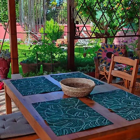 Nemoris Boho Garden House And Caravan - Bbq Area Potidée